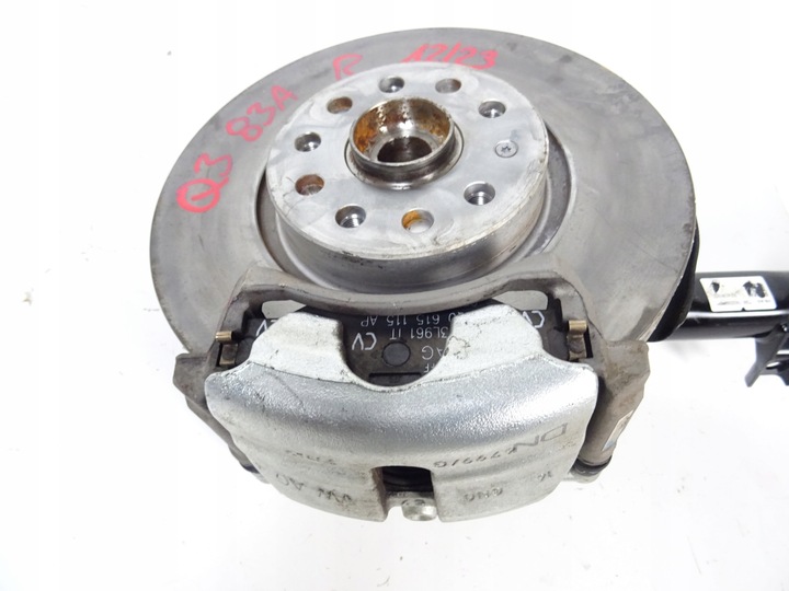 фото №15, Audi q3 83a поворотный кулак амортизатор правая 5qf413031cj 5q0407258a