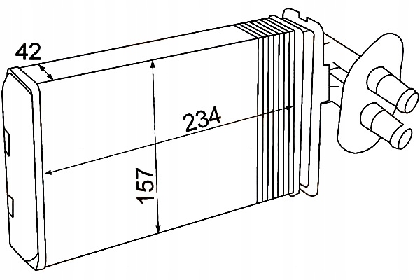 фото №1, Hella отопитель vw transporter / caravelle iv 2.