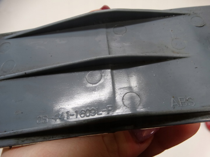 фото №10, 08-441-1609l-f відбивач заглушка бампера лівий перед vw golf iii