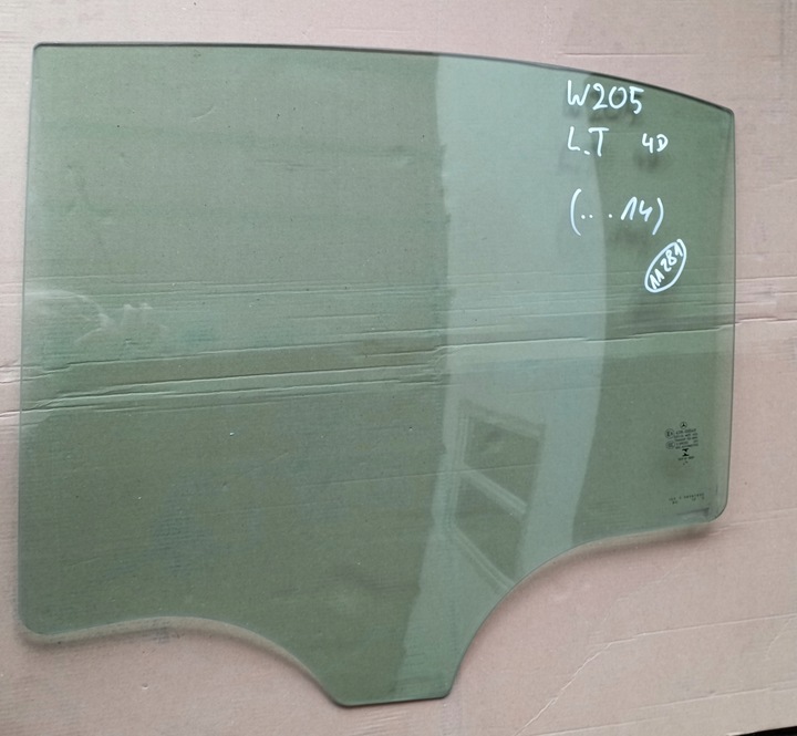 фото №1, Mercedes w205 скло двері зад ліва sedan 4d
