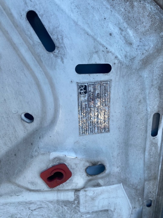 фото №12, Капот кришка двигуна fiat doblo ii eu колір 263