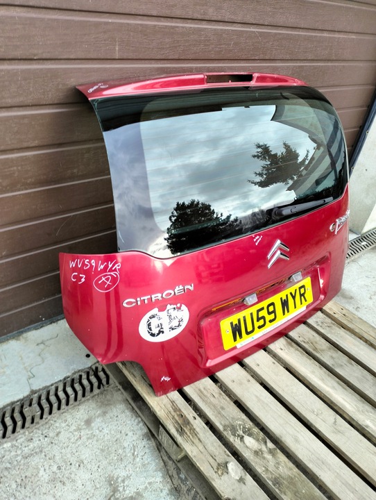 фото №7, Крышка стекло зад citroen c3 picasso цвет kjcc 2008-2012