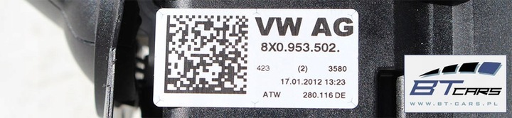 фото №8, Audi a1 q3 подрулевые рычаги рулевой/подрулевой 8x0953502 8x0953501f 8x0 953 502 8x0953501f против