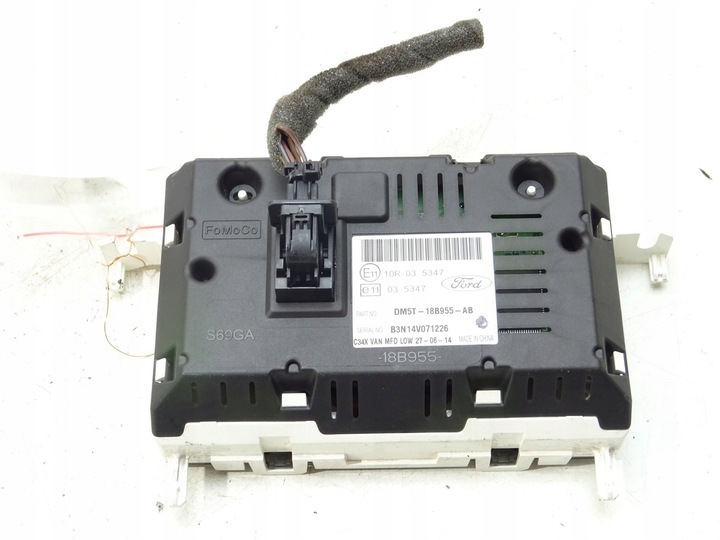 фото №2, Дисплей ford c-max ii dm5t-18b955-ab 10-19