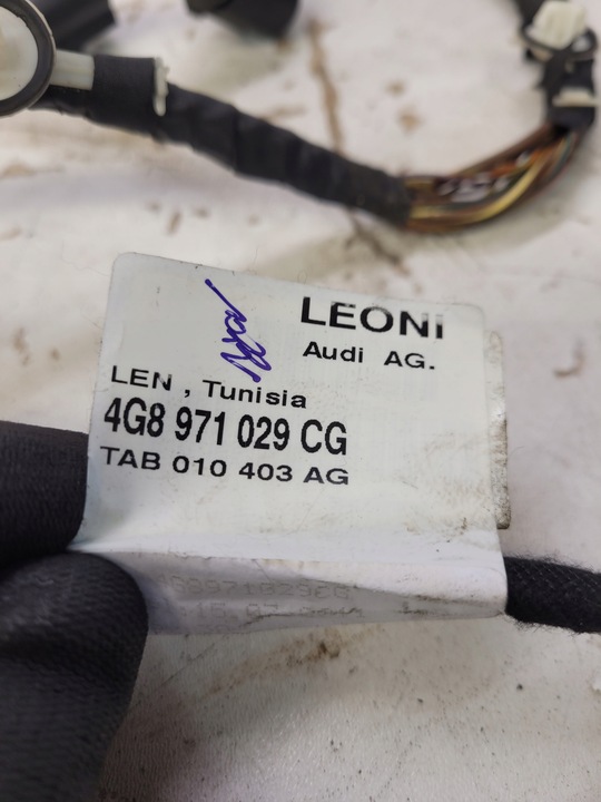 фото №6, Жгут дверь левый перед audi a7 4g 4g8971029cg