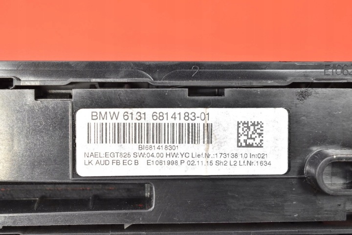 фото №10, Панель керування повітропровід клімат радіо 9363543 6814183 bmw 4 f36 13-17