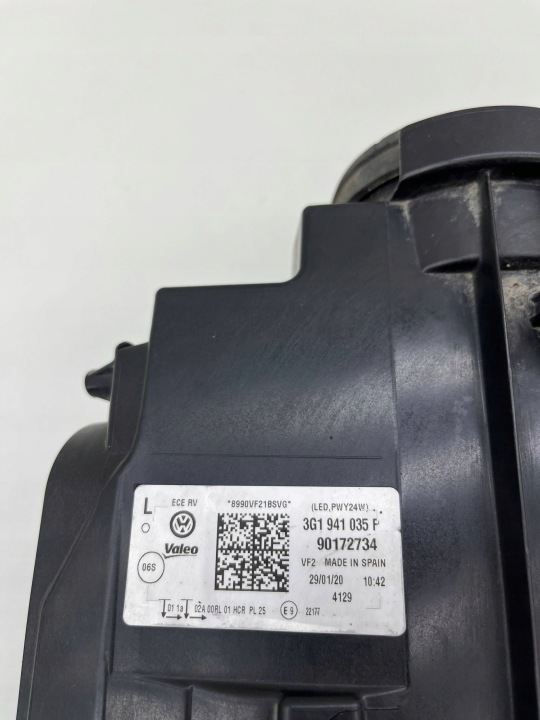 фото №6, Vw passat b8 рестайлинг левая фара led европа 3g1941035p