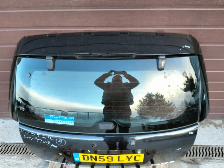 фото №2, Крышка стекло зад chevrolet captiva i цвет gar годы 2006-2010 оригинал