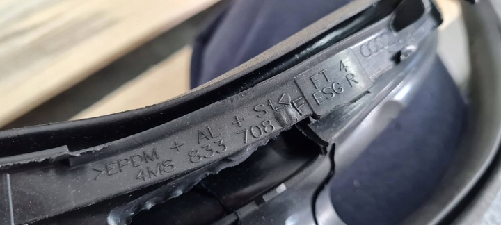 фото №9, Sq8 4m rsq8 q8 прокладка гумова двері права праві зад 24r 4m8833708f