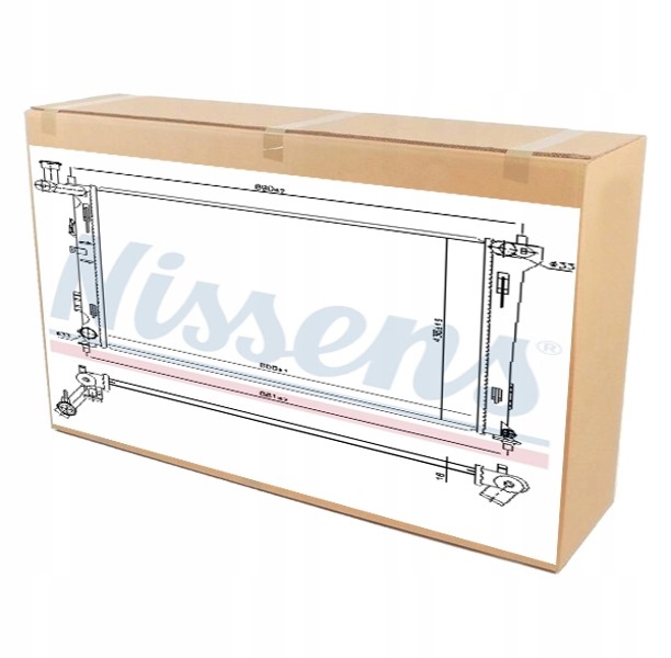 фото №1, Радіаторів двигуна води рідини охолоджуючої do kia cee'd 1.4 1.6 2.0