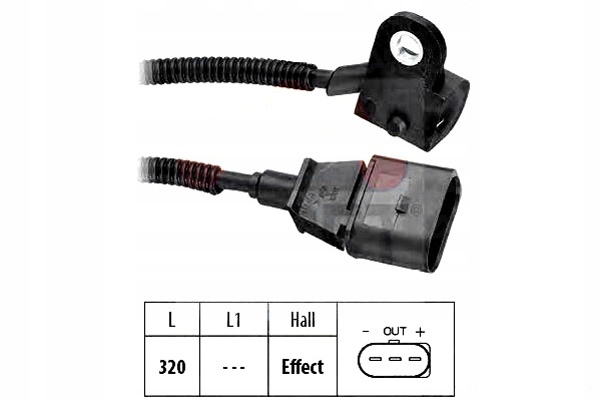 фото №2, Eps датчик положение вал распределительный вал 03g957147 b