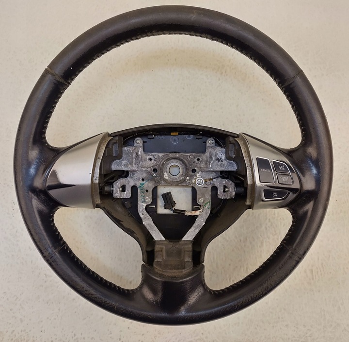 фото №7, Mitsubishi l200 4 iv рестайлинг 10-15 руль кожаный sterownanie круиз-контроль