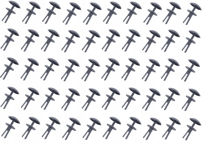 фото №1, Клипсы клипсы rozporowe кронштейны обивка 50 szt