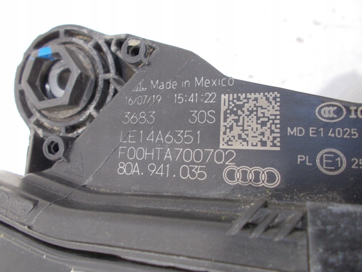 фото №14, Audi q5 ii 80a 16-20 лампа передняя правая полный led org eu !!!