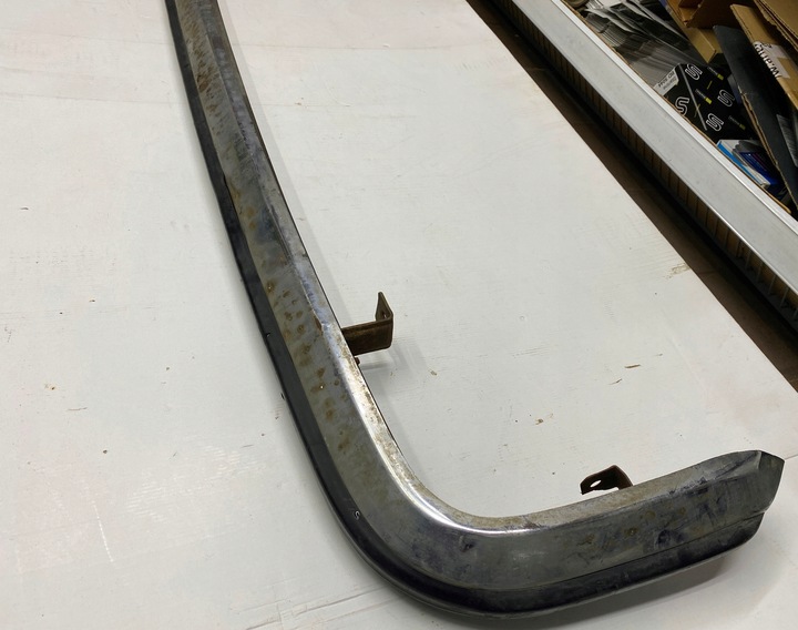 фото №8, Бампер зад fso fiat 125p кронштейн резиновая накладка бампера