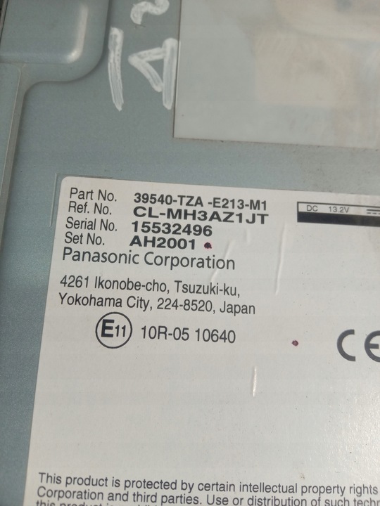 фото №5, Honda jazz v радио навигация дисплей экран 20-