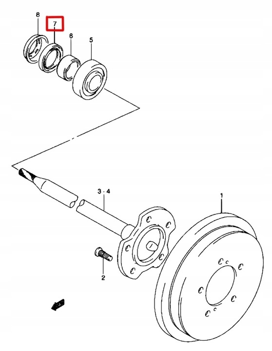 фото №2, Suzuki оригінальний номер og5-469