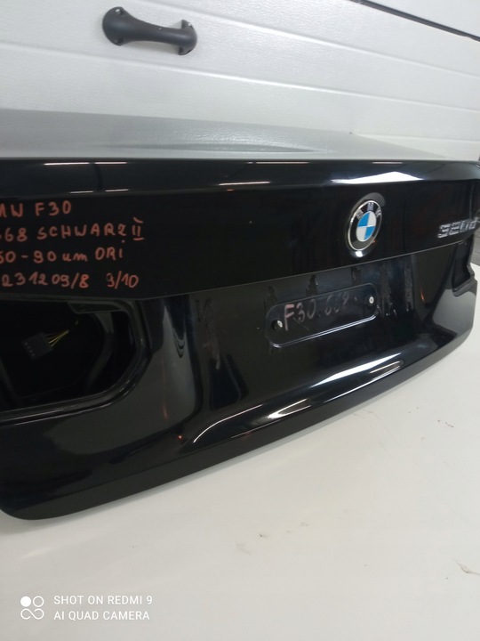 фото №9, Крышка багажника зад задняя bmw 3 f30 668