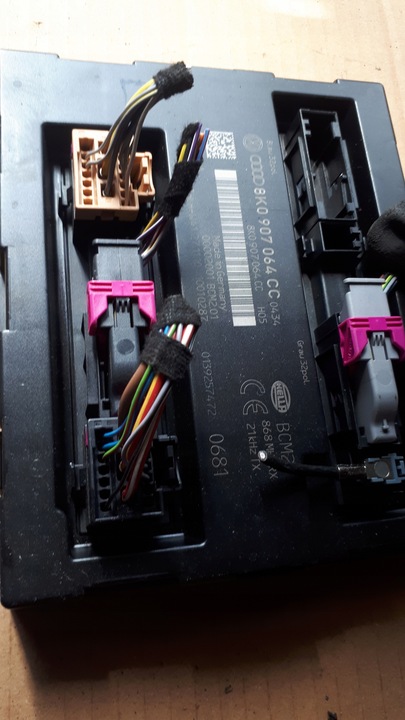 фото №5, A4 b8 s4 модуль блок управления комфорта 8k0907064cc