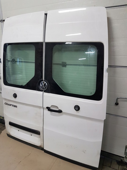 фото №1, Дверь задние правые - левая maxi vw crafter ii man tge 2019-2023 белый