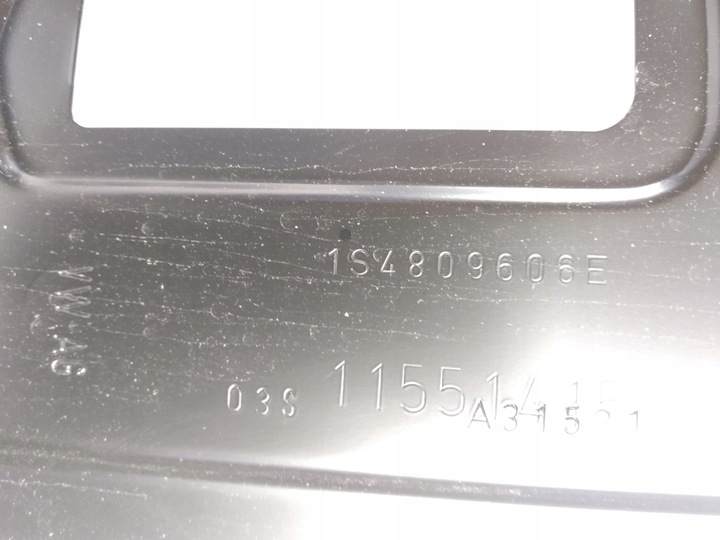 фото №9, Vw up skoda citigo 1s4 bok поріг стійка правий