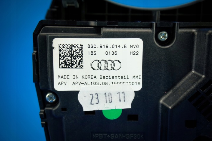 фото №8, Панель керування mmi high audi tt tts 8s 8s0919614b