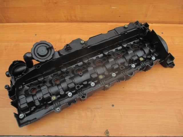 фото №8, Bmw n57 f10 5 f15 f25 f30 f70 3.0 n57 biturbo кришка клапанів 8507607 bdb