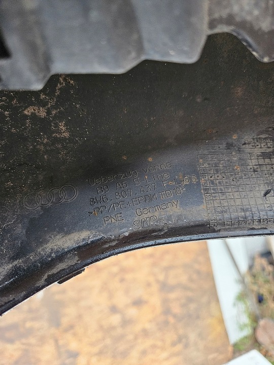 фото №7, Audi a5 s5 8w6 s-line 16-19 бампер перед переднє