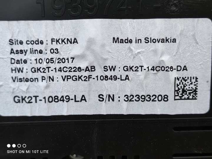 фото №5, Ford transit custom 2.0d спидометр приборы