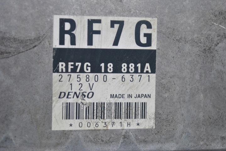 фото №6, Компьютер блок управления двигателя mazda 6 275800-6371