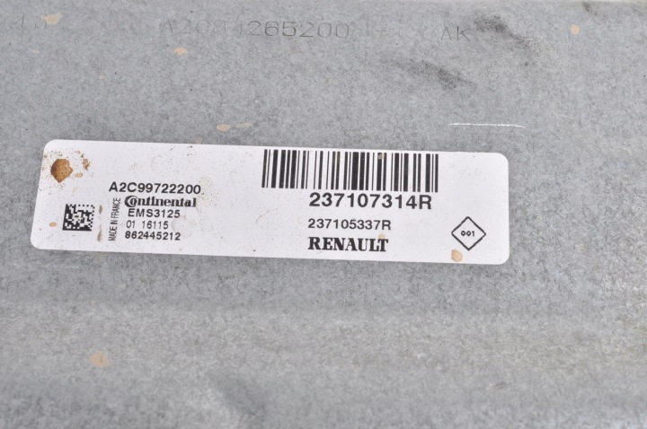 фото №7, Renault clio iv dacia sandero ii 1.2 компьютер двигателя 237107314r