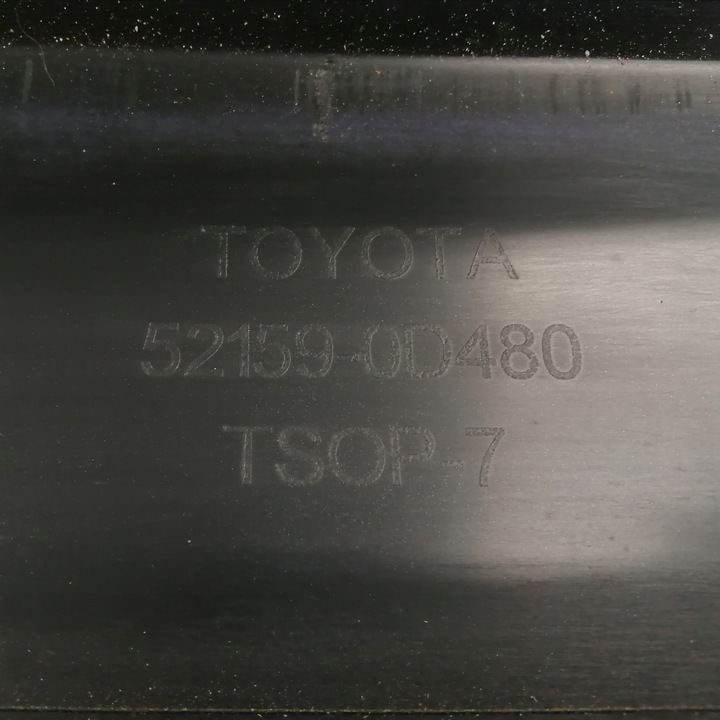 фото №7, Бампер задний зад toyota yaris iii рестайлинг 17-19