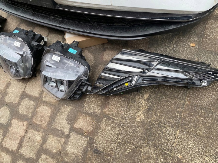 фото №11, Бампер капот лампа pas комплектний перед hyundai tucson iv 2020 рік гібрид