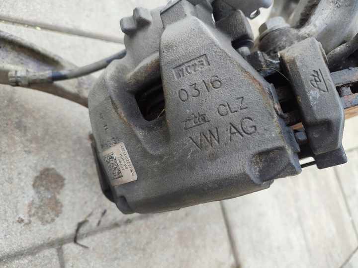 фото №10, Поворотна опора ступиця підвішування перед передні праві audi a4 b9 8w