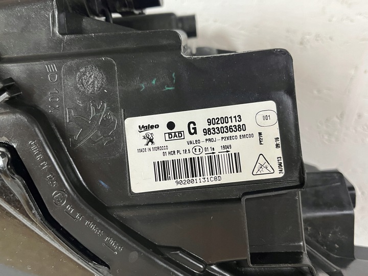 фото №12, Peugeot 208 ii 2019- фара повний led лівий 9833036380 org fv wys 24h
