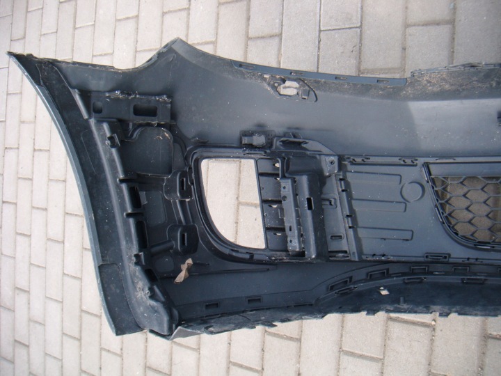 фото №13, Vw golf 6 vi 08-12 бампер передній ґрати плита датчики pdc розпилювач