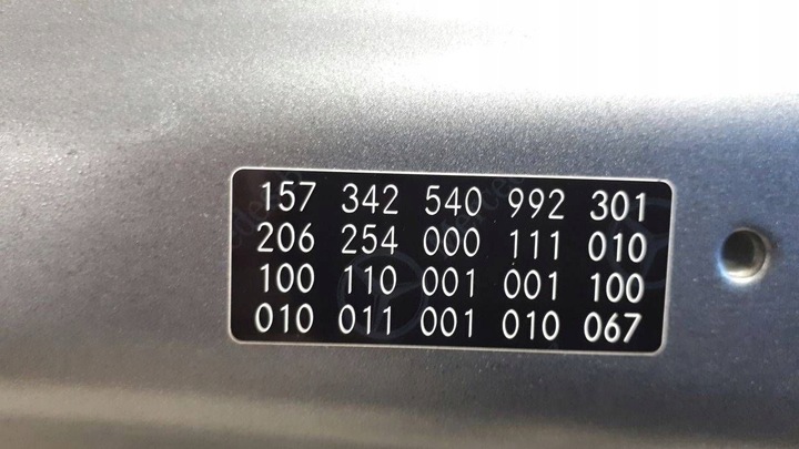 фото №6, Mercedes c-klasa w-206 2021-2025 капот перед a2068800500