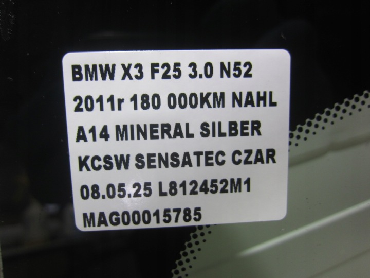фото №16, Bmw x3 f25 скло передня перед лобове оригінал 4877934 51317311298