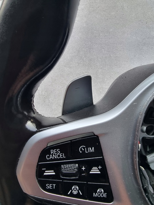 фото №11, Bmw x5 g05 g06 g30 g31 2019r руль м-пакет asysteny лепестки с подогревом