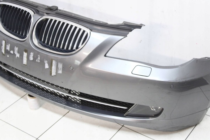 фото №7, Bmw 5 e60 e61 рестайлинг 2007r- бампер перед передний pdc ксенон a52 - код краски