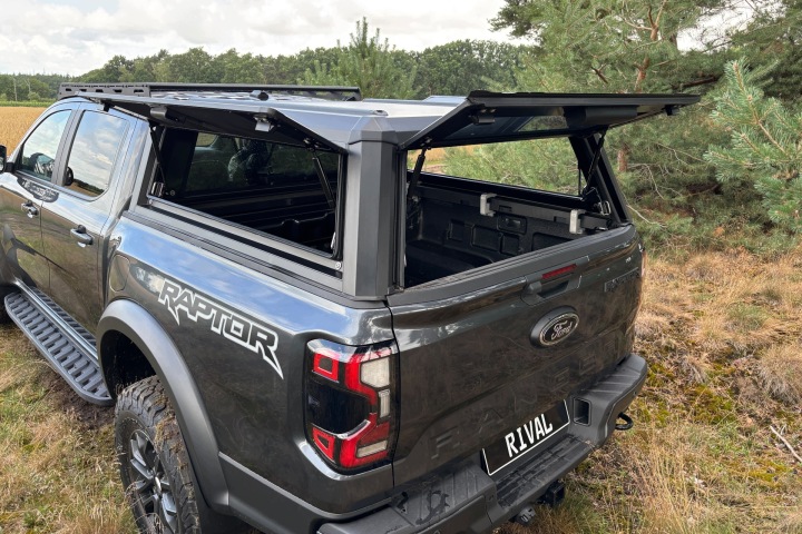 фото №8, Надстройка hardtop aluminiowy rival - ford ranger raptor 2022+ / ranger dc