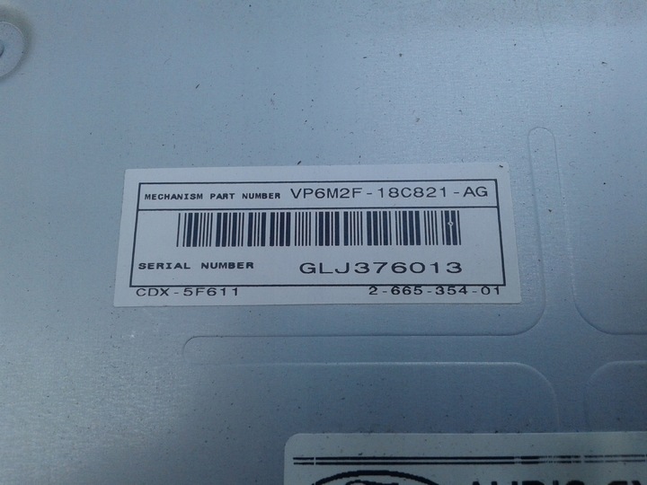 фото №14, Радіо cd mp3 ford mondeo 4 iv mk4 i інші моделі 7s7t-18c939-ca v015187