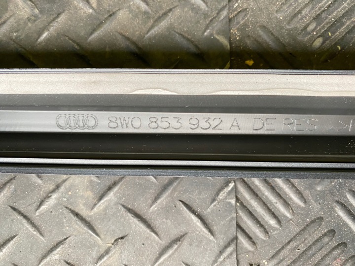 фото №11, Молдинг порогова поріг правий  накладка права audi a4 s4 b9 8w0 s-line рестайлінг 19-