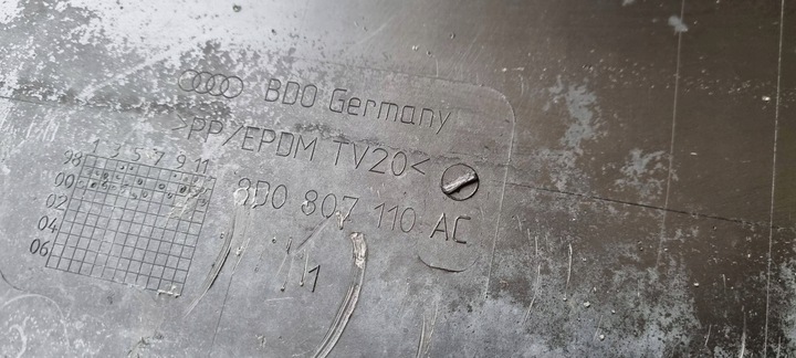 фото №12, Audi a4 b5 рестайлинг 1999-2001 планка спойлер спойлер бампер перед оригинал