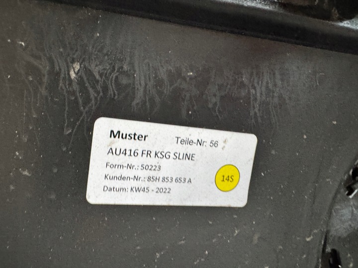 фото №9, Audi q6 e-tron 85h s-line решітка радіатора решітка оригінальний