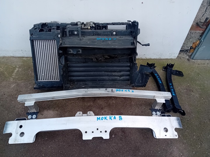 фото №1, Opel mokka b ii 1.2 thp pas перед радиатор балка зона смятия 20r.-