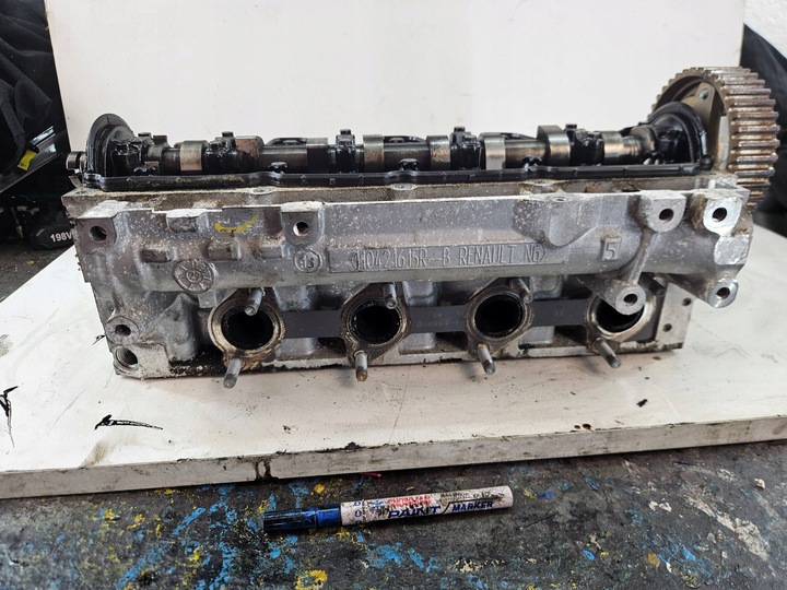 фото №7, Nissan juke i f15 1.5 dci k9k21 110421615r головка двигателя комплектная