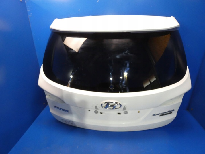 фото №7, Hyundai santa fe iii крышка багажника зад задняя стекло ncw