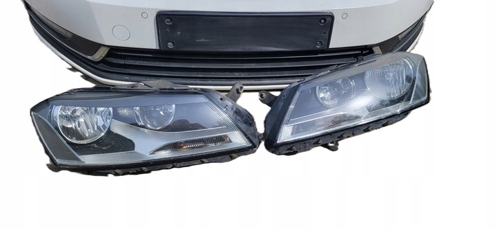 фото №5, Vw passat b7 10-14r перед капот бампер pas крило лампа lb9a