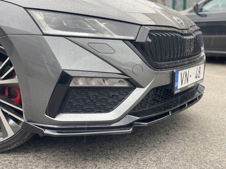 фото №9, Spoiler/spód передней бампера do skoda octavia rs vrs nx 2023+